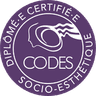 Label CODES — diplômée certifiée socio-esthéticienne